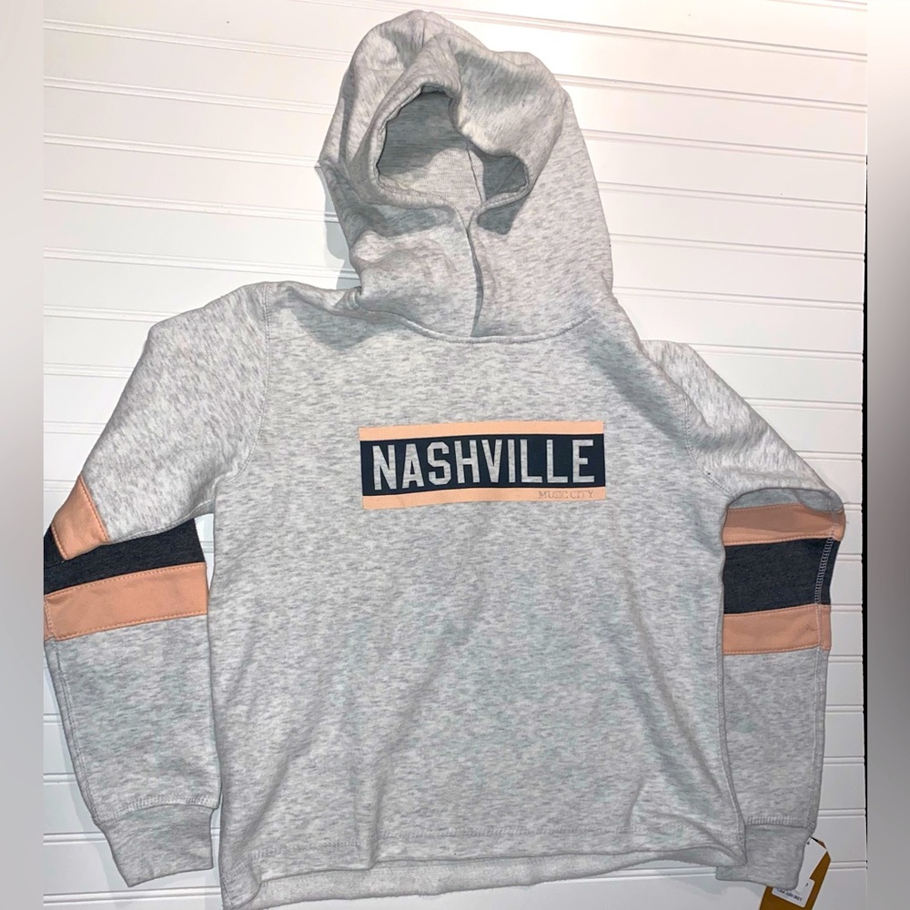 NWT Nashville Music City Hoodie Sweatshirt Womans Size Medium NEW